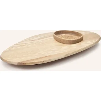 Serax Set Dune: Podnos A Miska, světle hnědá