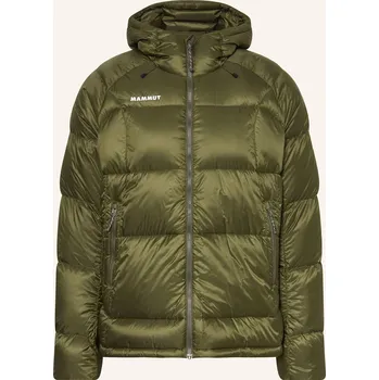 Pánská bunda Mammut Pánská Péřová Bunda Glacier Glow In, tmavě zelená, 48