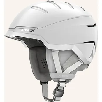 Atomic Lyžařská Helma Savor Gt Amid, bílá / stříbrná / růžová