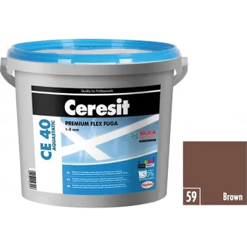 Spárovací hmota HENKEL Ceresit CE40 Spárovací hmota, 5 kg, brown (CG2WA)