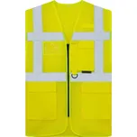 Korntex Multifunkční síťovaná vesta - 4XL hi vis yellow
