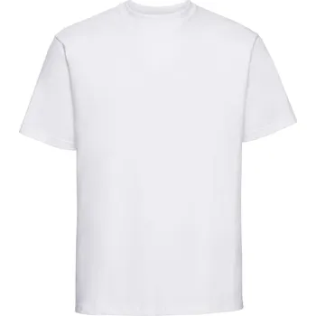 Pánské tričko Russell Tričko z těžké bavlny "Authentic" - S white (10215M00101)