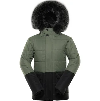 bunda dětská ALPINE PRO EGYPO s membránou PTX zelená Varianta: 128/134