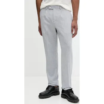 Pánské kalhoty Kalhoty s příměsí vlny Marciano by Guess MAX modrá barva, ve střihu chinos, 5GHB17 2314Z 5GHB17.2314Z 55B, vel. 54