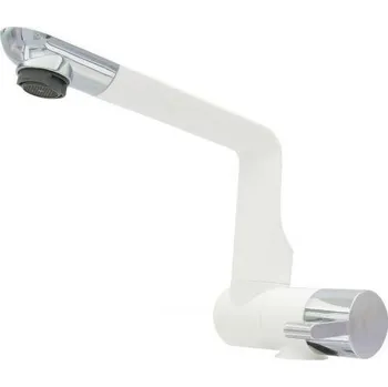 Příslušenství ke karavanu Jednopáková vodovodní baterie Comet Arona barva bílá + chrom