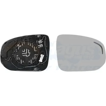 Auto zrcátko Sklo pro zpětné zrcátko VAN WEZEL 5926836