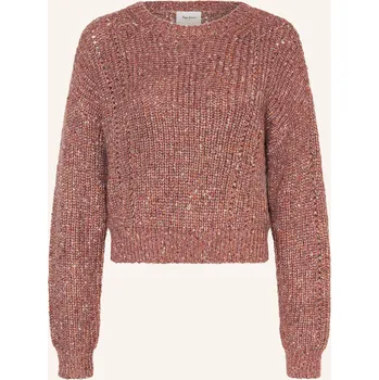 Dámský svetr Pepe Jeans Dámský Svetr Cintia S Třpytivou Přízí, růžová /...