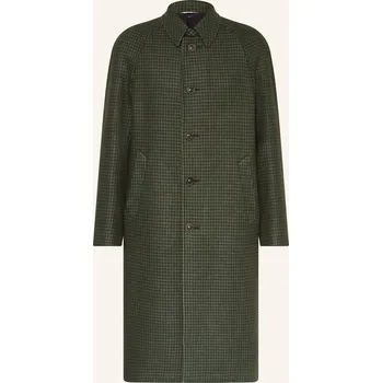 Pánský kabát Boglioli Pánský Kabát, zelená / tmavě zelená / tmavě červená, 54