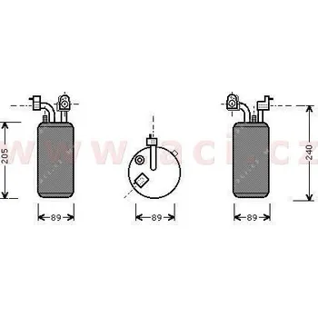 sušič klimatizace 2.0i 16V (±AUT), 2.0i 16V GLS/GLX DOHC (±AUT)
