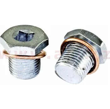 Autodíl výpustný šroub olejové vany M16x1.5 L=16.5 mm, celk. délka = 22 mm