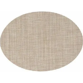 prostírání Béžová kulatá prostírání na stůl Maoli 48x35 cm do kuchyně a jídelny 5five