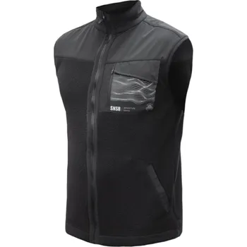 Pánský zimní kabát vesta pánská SENSOR TEDDY fleece černá Varianta: XL