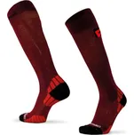 podkolenky kompresní Progress COMPRESS MERINO vínové Varianta: 35-38