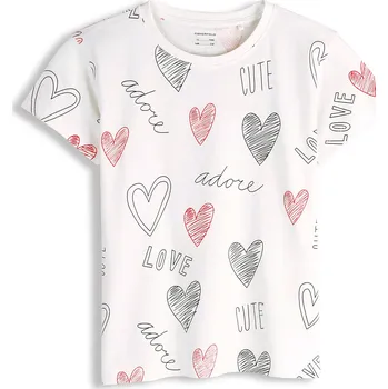 Dívčí oblečení GATE Bavlněné tričko s potiskem 13Y 825-0540/116