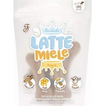 Pamlsek pro psa Ferribiella Lattemiele s medem a mateří kašičkou - pamlsky pro štěňata Velikost: S