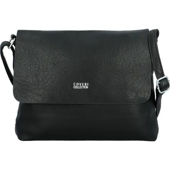 Kabelka Stylová dámská koženková crossbody kabelka Annalotte, černá