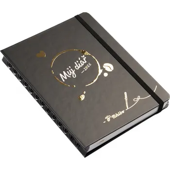 Diář Tchibo Můj diář 2026 - černý Týdenní 2026 Černá