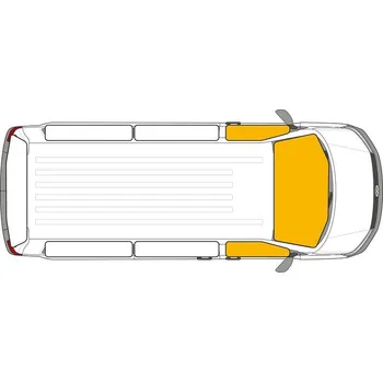 Příslušenství ke karavanu Magnetická termofolie pro Renault Trafic 2015 a novější - set pro kabinu