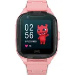 Maxlife MXKW-350 chytré hodinky pro děti, 4G, GPS, WiFi, růžové