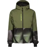SCOTT zimní bunda Ultimate Dryo 2025/2026 Zelená 140 Dětské