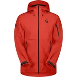 SCOTT zimní bunda Explorair 3L 2025/2026 Červená XL Pánské
