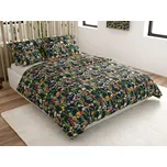 Bavlněné povlečení MYSTIC GARDEN tmavě zelené Rozměr povlečení: 70 x 90 cm | 140 x 200 cm, 140x200 / 70x90 cm, 140x220 / 70x90 cm