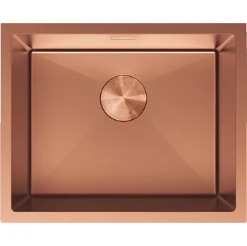 Sada nářadí Mexen Trixo zlewozmywak stalowy 1-komorowy 540 x 440 mm, miedź - 6414541000-65