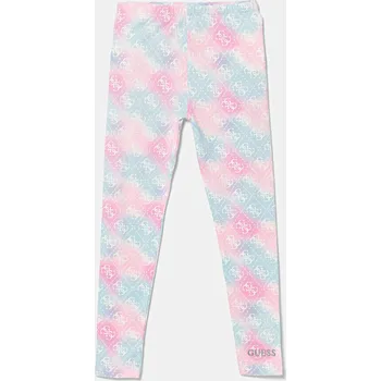 Dětské legíny Guess K5YB00.K6YW4.9BYA růžová 30X, vel. 118-122