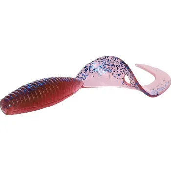 6ks - Gumová Nástraha Mikado Twister 6,4cm Violet