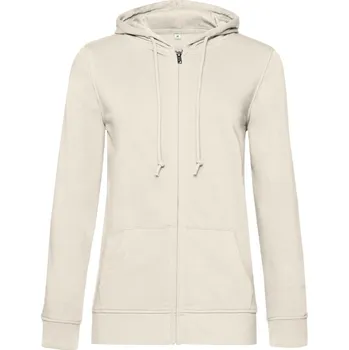 Dámská mikina B&C Collection Dámská mikina s kapucí - XS off white (01W36B04700)