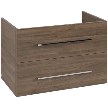 Koupelnový nábytek Villeroy & Boch AVENTO - Skříňka pod umyvadlo 776x484 mm, 2 zásuvky, Arizona Oak A89100VH