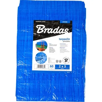Krycí plachta Bradas Krycí plachta vyztužená modrá 2 × 3 m, 60 g/m²