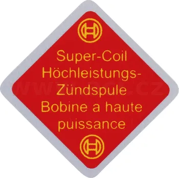 samolepka "Super-Coil" CLASSIC