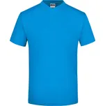 James & Nicholson Tričko s výstřihem do V - S turquoise