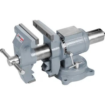 Svěrák Dílenský svěrák vč. otočné desky WBS150M Holzmann