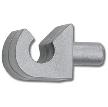 Botník Klip pro botníkový rošt s čepovým kolíčkem, o 5 mm, plast stříbrný