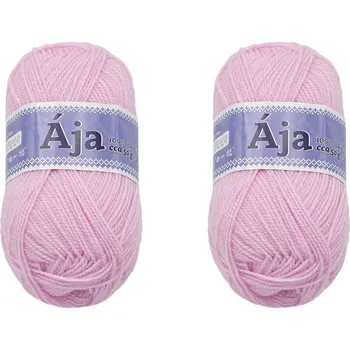 Příze SET 2ks - Příze ÁJA Růžová BX13184 - 50g / 217 m