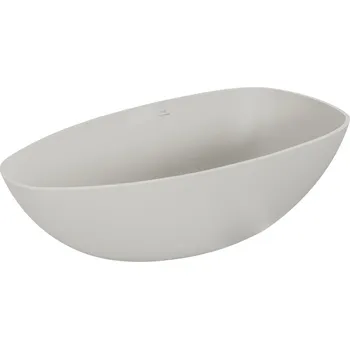 Vana Volně stojící vana Mexen Imola z konglomerátu 150 x 77 cm, matný beton - 57281507661