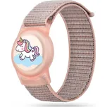 Tech-Protect Nylonový pásek pro děti, Apple AirTag 1 / 2, magic pony