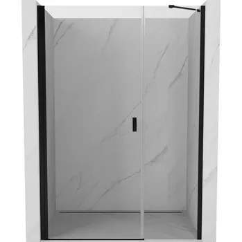 Sprchové dveře Sprchové dveře Mexen Mist-B s otočnými dveřmi 95 cm, průhledné, černé - 8A2-095-001-70-00