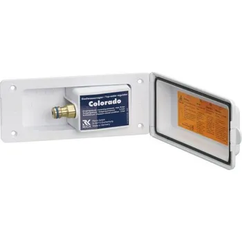 Příslušenství ke karavanu Externí dvířka Reich Colorado pro připojení tlakové vody barva bílá