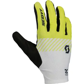 Cyklistické rukavice SCOTT Cyklistické rukavice RC Team LF léto Žlutá M Unisex, Pánské