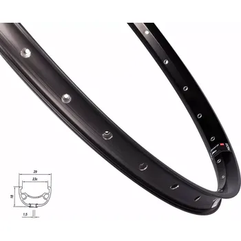 Ráfek na kolo Mach1 Ráfek Mach1 Klixx Disc, 559 x 23 černý počet děr 32