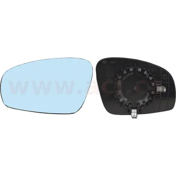 Autodíl sklo zp. zrcátka s plastovým držákem asférické (OCTAVIA 8/09- ) ORIGINÁL L