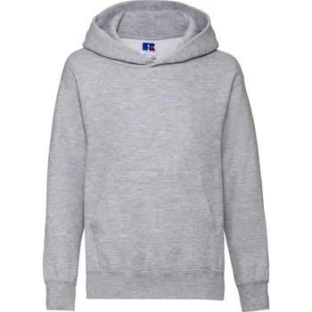 Chlapecká mikina Russell Dětská mikina s kapucí - 152 light oxford