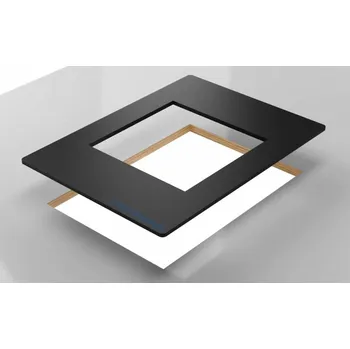 Příslušenství ke karavanu Kompenzační rámeček z otvoru 70x50 cm na otvor 40x40 pro Fiat Ducato varianta přední prolis