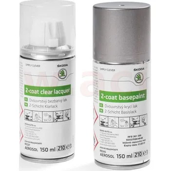 lakový sprej ŠKODA - béžová CAPPUCCINO metalíza (F8H) ORIGINÁL