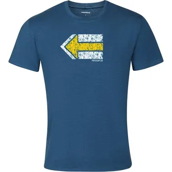 Pánské oblečení triko krátké pánské Progress AROMATIC KCT petrol Varianta: M