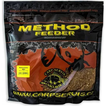 Návnadová surovina Václavík předvlhčená směs Method Feeder - 1,35 kg Vanilka