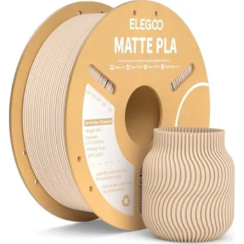Filament Filament Elegoo PLA MATTE-1.75mm-1KG-Cardboard Spool-Beige